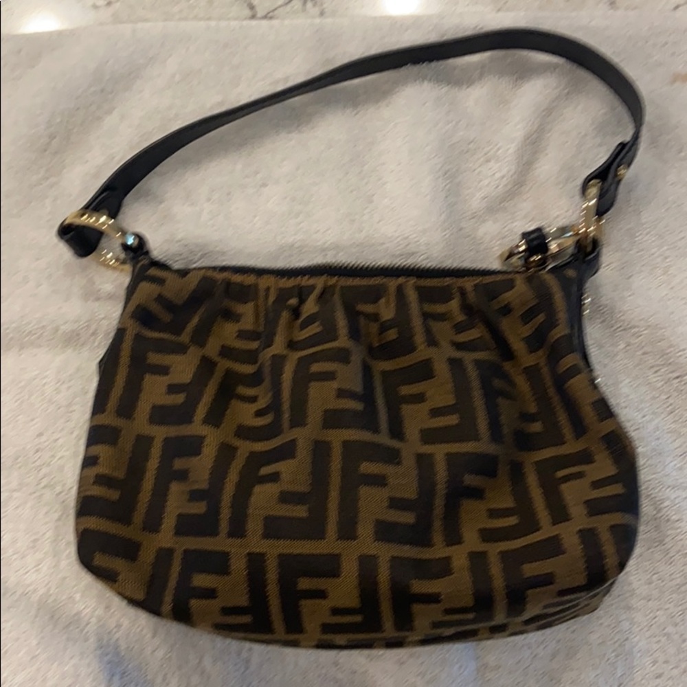Authentic Fendi Zucca hobo bag